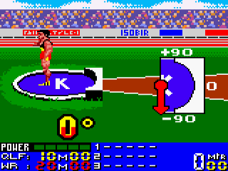 Carl Lewis Athletics 2000: Screenshot