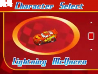 Treine com o Lightning McQueen para a próxima temporada de corridas.