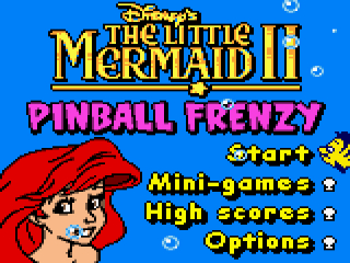 Disney’s The Little Mermaid II: Pinball Frenzy: Afbeelding met speelbare characters