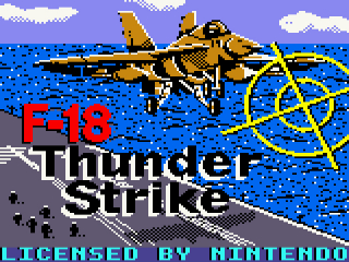 F-18 Thunder Strike: Afbeelding met speelbare characters