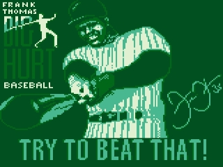 Frank Thomas: Big Hurt Baseball: Afbeelding met speelbare characters