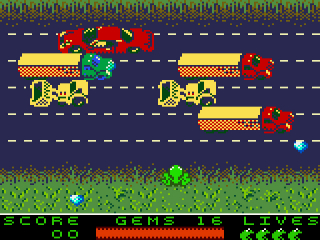 Frogger 2: Screenshot