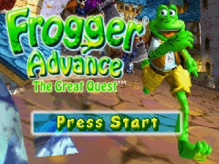 Frogger Advance: The Great Quest: Afbeelding met speelbare characters