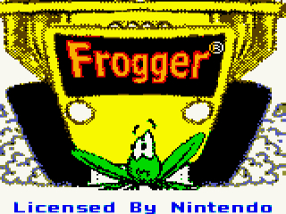 Frogger Color: Afbeelding met speelbare characters