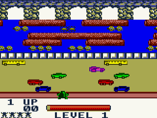 Frogger Color: Screenshot