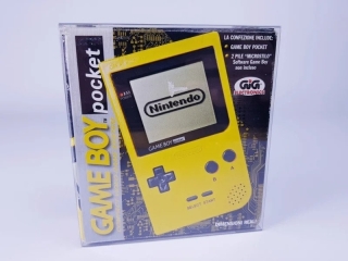 Dette er æsken, som Game Boy Pocket blev leveret i, meget sjælden og derfor super svær at finde!