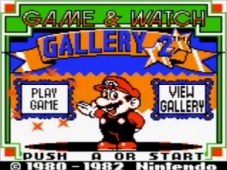 In 'Game & Watch Gallery 2' krijg je 5 games voor de prijs van 1.