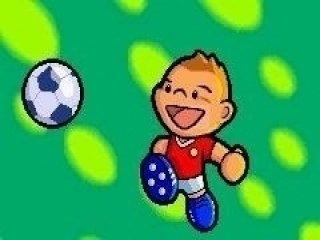 Speel als een cartoon-versie van David Beckham.