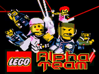 Spil som LEGO Alpha Team og løs sjove puslespil!