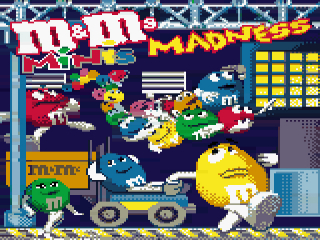 M&M’s Minis Madness: Afbeelding met speelbare characters