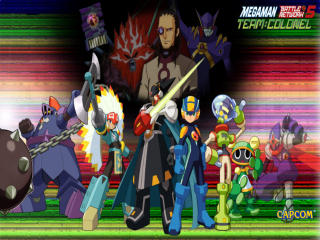 Mega Man Battle Network 5: Team Colonel: Afbeelding met speelbare characters