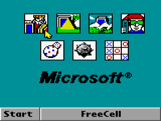 Speel verschillende klassieke Microsoft PC-games, nu op je <a href = https://www.mariogba.nl/gameboy-advance-spel-info.php?t=Game_Boy_Color target = _blank>Game Boy Color</a>!