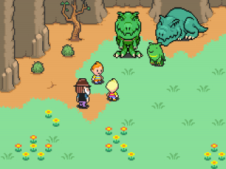 Mother 3 was only released in Japan, which means the game can only be played in Japanese!