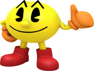 Pac-Man vindt dat je zijn spel zeker moet kopen!