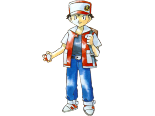 This is Red. (Many people also call him Ash because of the TV series.) He is the first Pokémon adventurer.