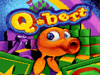 Q*bert Color: Afbeelding met speelbare characters