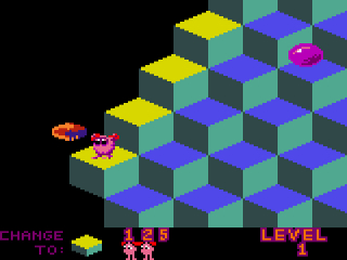 afbeeldingen voor Q*bert Color