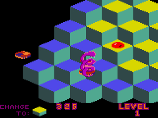 Q*bert Color plaatjes