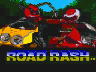 Road Rash Color: Afbeelding met speelbare characters