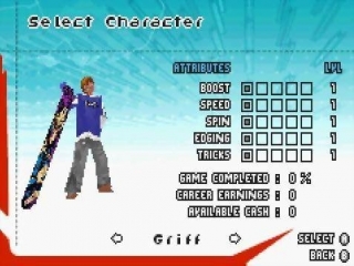 You can choose from various characters with different skills.