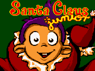 Santa Claus Junior Color: Afbeelding met speelbare characters