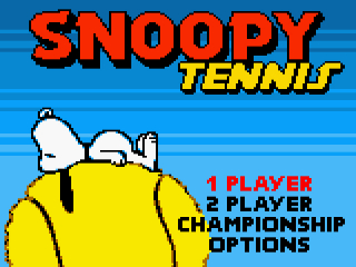 Découvrez ce jeu de tennis amusant avec Snoopy, Charlie Brown, Lucy, Linus et bien d’autres encore !