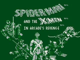 Spider-Man / X-Men: Arcade’s Revenge: Afbeelding met speelbare characters