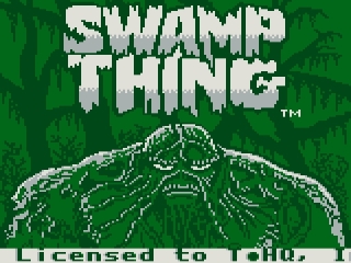 Swamp Thing: Afbeelding met speelbare characters