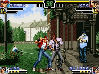 The King of Fighters EX Neo Blood: Screenshot