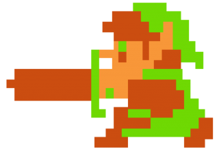 Link kehrt zurück auf dem <a href = https://www.mariogba.nl/gameboy-advance-spel-info.php?t=Game_Boy_Advance target = _blank>Gameboy Advance</a> in dem allerersten Zelda-Spiel.