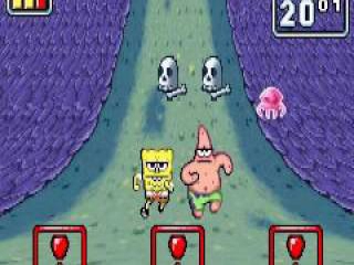 Spiele in schnellen, coolen Quick-Time-Events zusammen mit SpongeBob und Patrick!