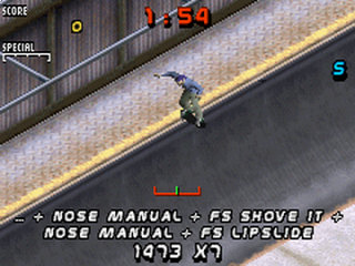 Jogue neste jogo como muitos skatistas profissionais, incluindo Tony Hawk, Chad Muska,...