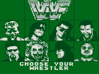 WWF Raw: Afbeelding met speelbare characters