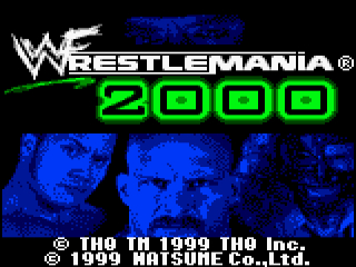 WWF WrestleMania 2000: Afbeelding met speelbare characters