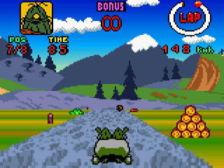 Wacky Races: Screenshot