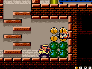 Wario Land 2 Color: Screenshot