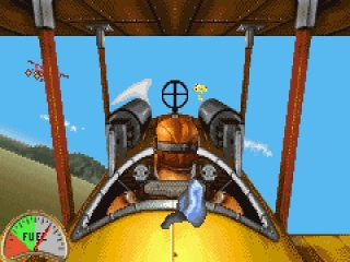 El juego se desarrolla en el aire, ¡donde debes derribar otros aviones en pleno vuelo!