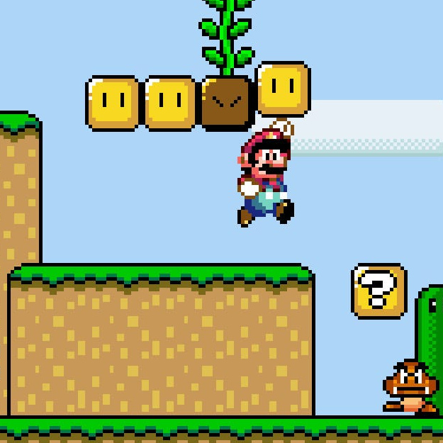 Mario Platform actie op de GBA
